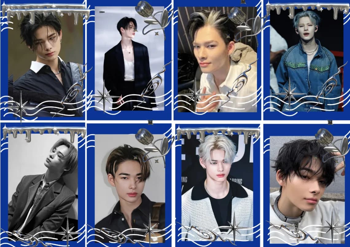 ENHYPEN Ni-Ki Photo Cards Pack of 8 | K-Pop ENHYPEN Ni-Ki HD Photocard Set | Aesthetic Collectible Cards for Fans