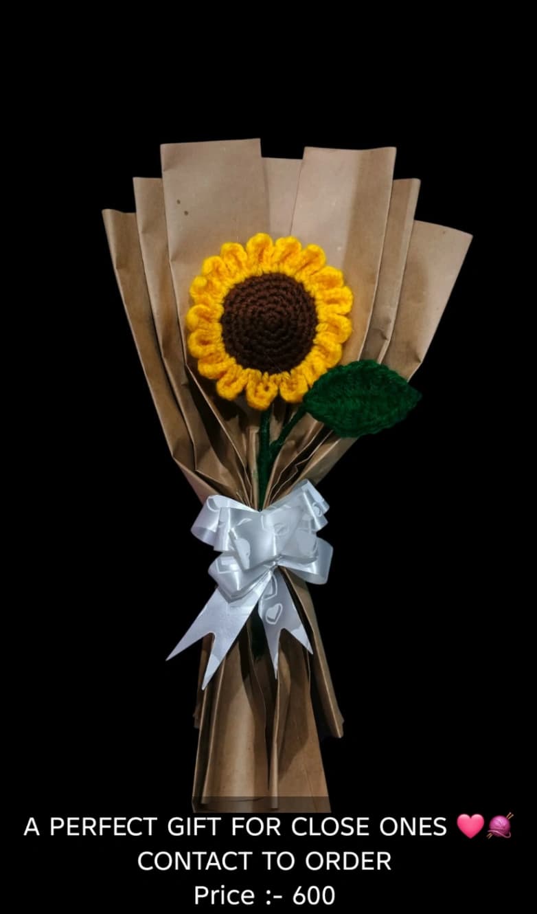Sunflower bouquet.