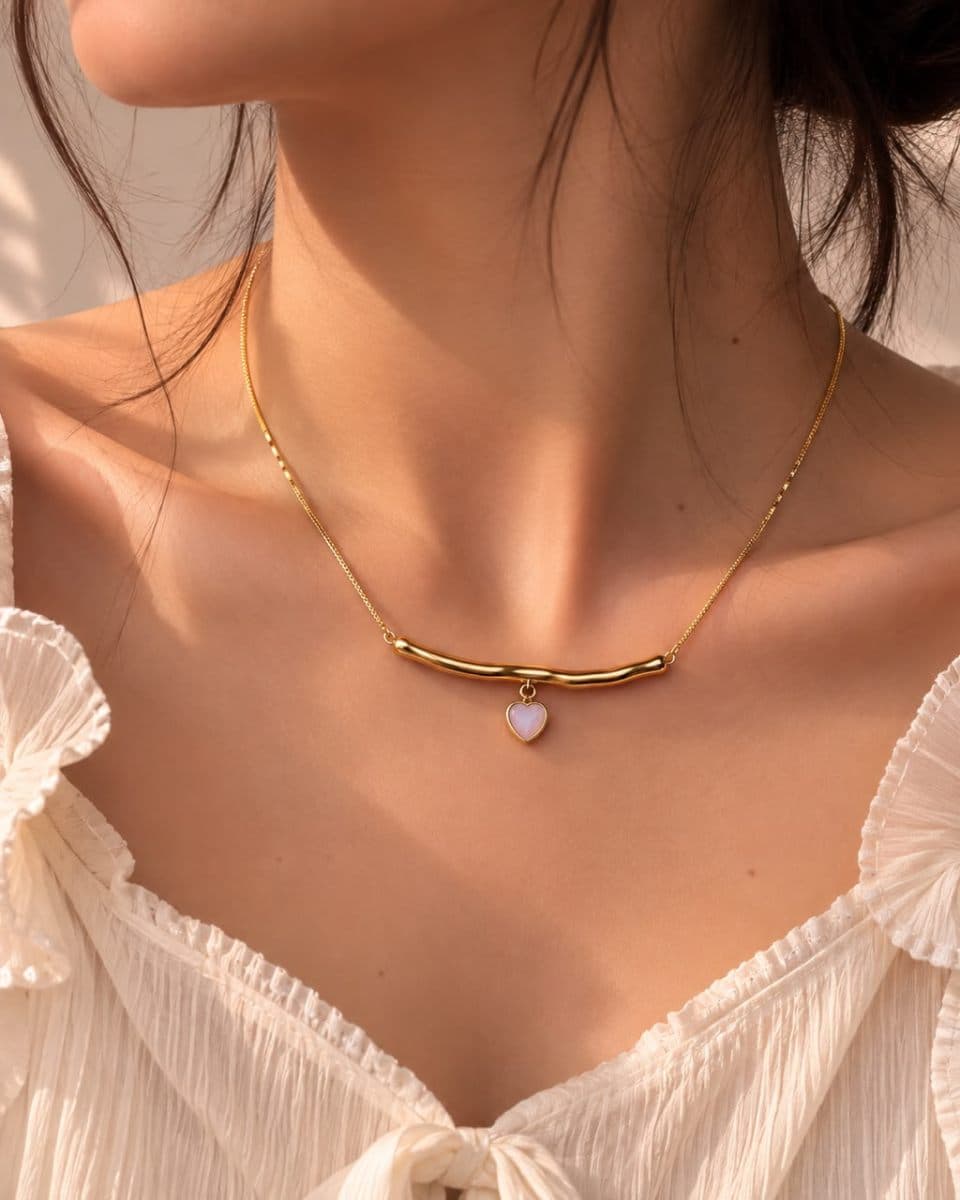 Aurelia Heart Necklace